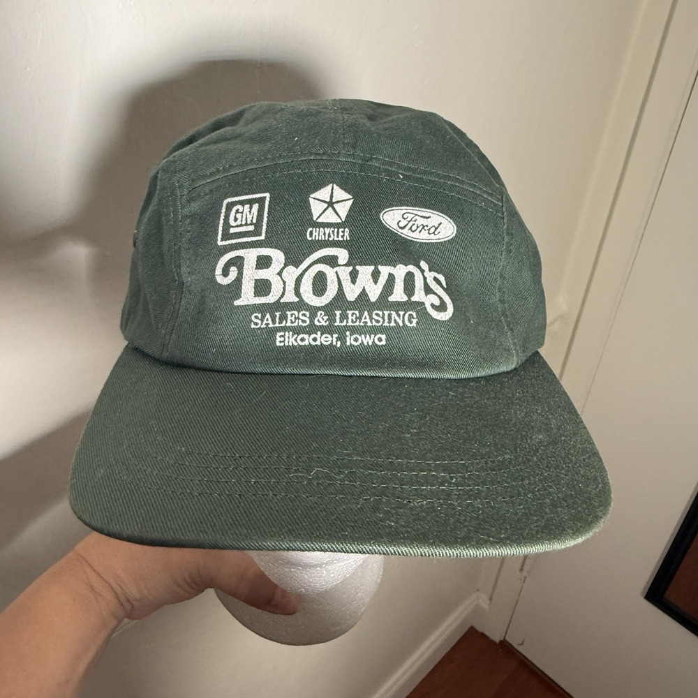 Daystone Vintage Green Adjustable Hat Brown's Sales And Leasing, Elkader, Iowa